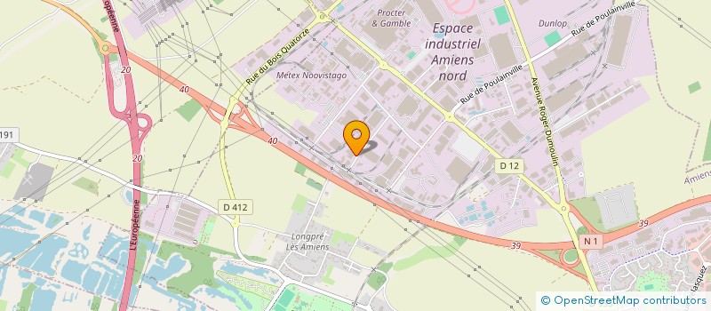 localisation de l'entreprise FLEUREA  AMIENS