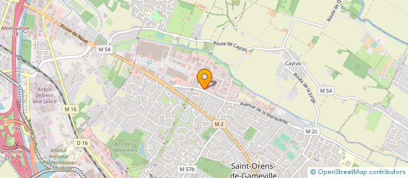 localisation de l'entreprise FLEURET à LAUNAGUET