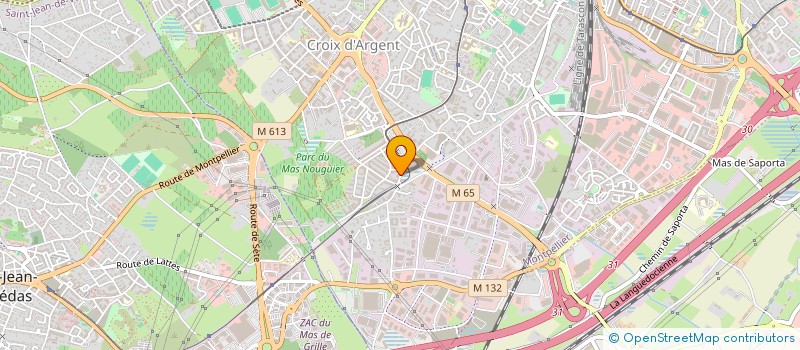 localisation de l'entreprise FLEURINE CONSEIL à MONTPELLIER