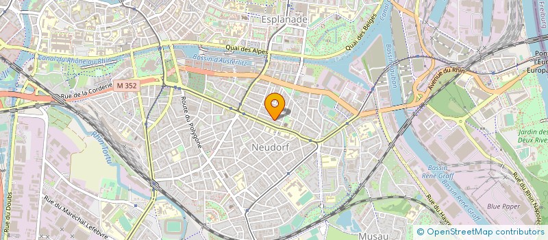 localisation de l'entreprise FLEURIS-DIF à STRASBOURG