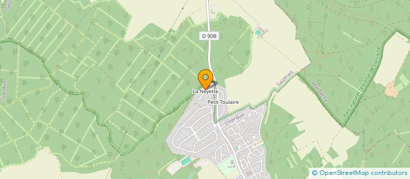 localisation de l'entreprise FLEURISANTE  LIVERDUN