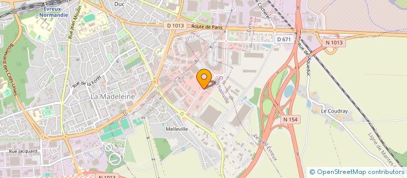 localisation de l'entreprise FLEURISHAK à LA COURNEUVE