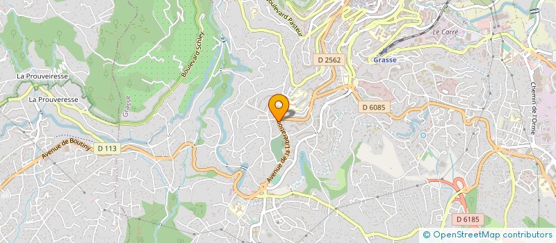 localisation de l'entreprise FLEURISSIMO à GRASSE