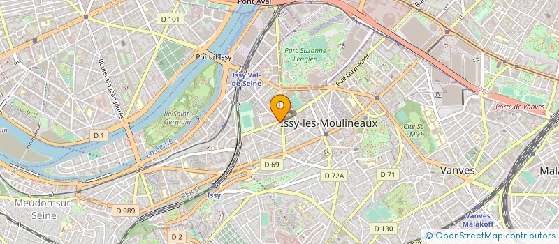 localisation de l'entreprise FLEURISTE AMARANTE à ISSY-LES-MOULINEAUX