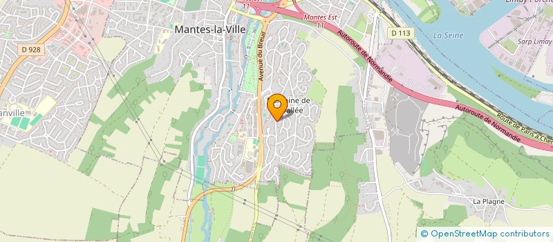 localisation de l'entreprise FLEURISTIN HORIZON  MANTES-LA-VILLE