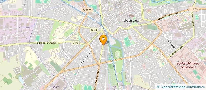 localisation de l'entreprise FLEURS CAMPAGNE  BOURGES