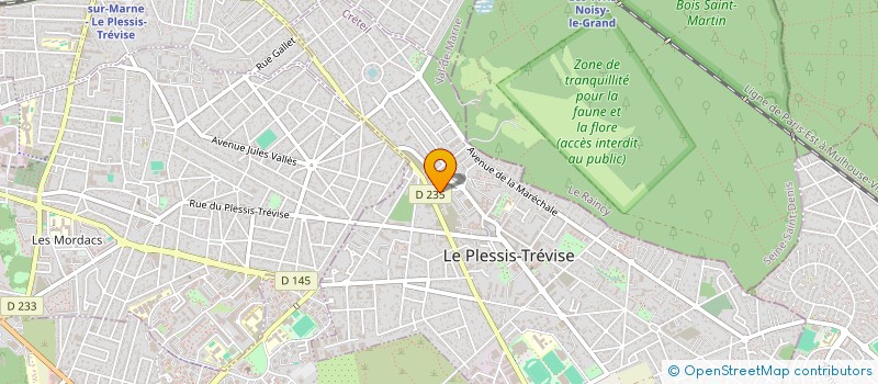 localisation de l'entreprise FLEURS D'AFRIQUE  LE PLESSIS-TREVISE