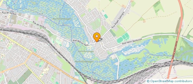 localisation de l'entreprise FLEURS D'AILLEURS  CAMON