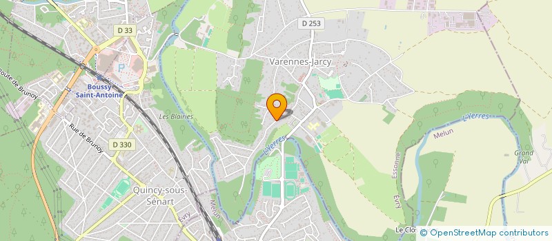 localisation de l'entreprise FLEURS D'ORANGER  PUTEAUX