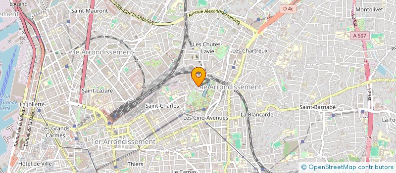 localisation de l'entreprise FLEURS DE CERISIERS à MARSEILLE