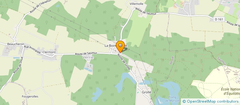 localisation de l'entreprise FLEURS DE CONTES  BELLEVIGNE-LES-CHATEAUX