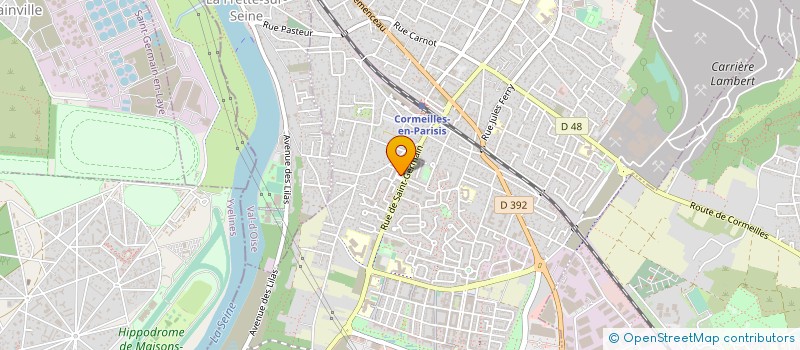 localisation de l'entreprise FLEURS DE JASMIN à CORMEILLES-EN-PARISIS