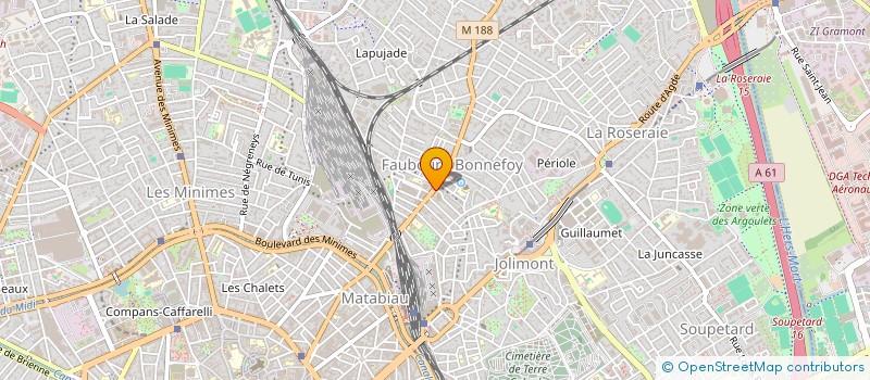 localisation de l'entreprise FLEURS DE LYS  TOULOUSE