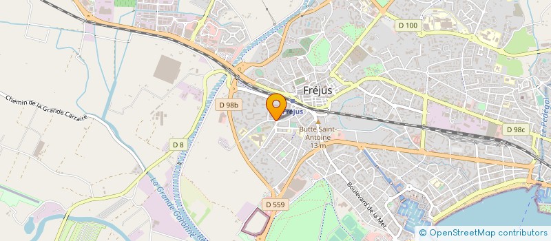 localisation de l'entreprise FLEURS DE MA PASSION à FREJUS