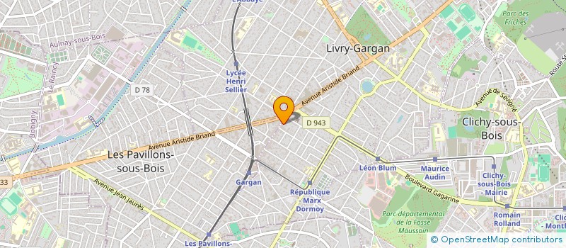 localisation de l'entreprise FLEURS DE MAI 8  LIVRY-GARGAN