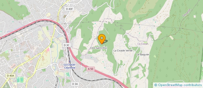 localisation de l'entreprise FLEURS DE MAQUIS  LA CIOTAT