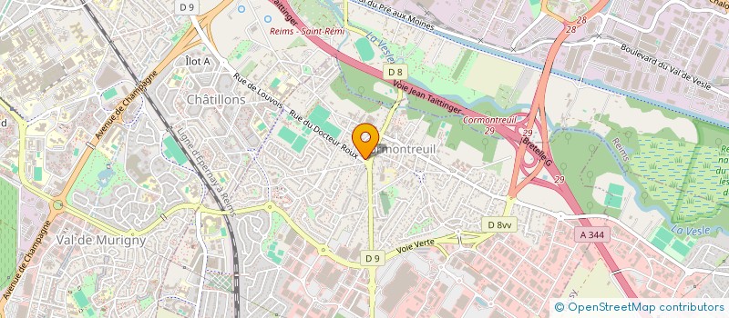 localisation de l'entreprise FLEURS DE RY  CORMONTREUIL