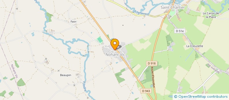 localisation de l'entreprise FLEURS DE SIAM 36  NOHANT-VIC