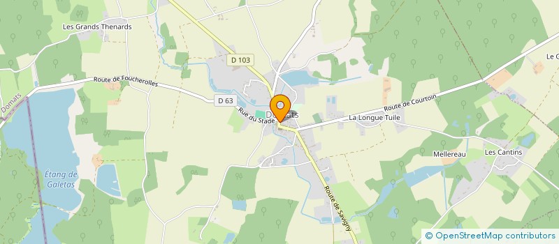 localisation de l'entreprise FLEURS DE VIES  DOMATS