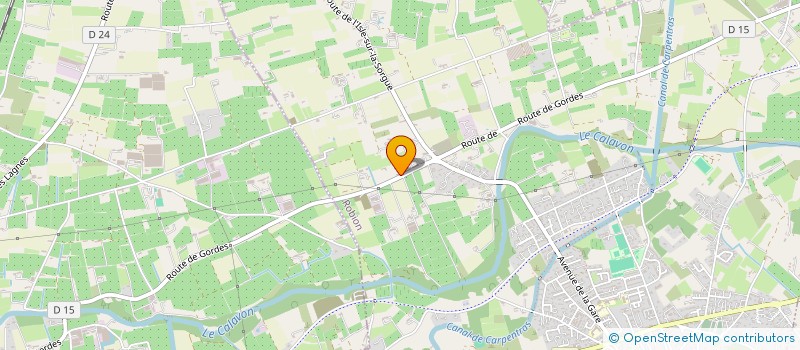 localisation de l'entreprise FLEURS DE YOGA  ROBION