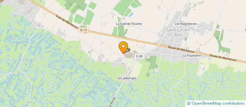 localisation de l'entreprise FLEURS DES 4 SAISONS à VILLENEUVE-EN-RETZ