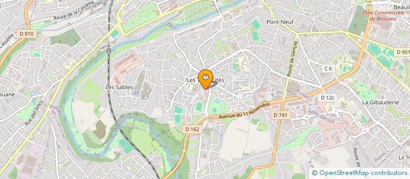localisation de l'entreprise FLEURS DES ILES SOLIDAIRES à POITIERS