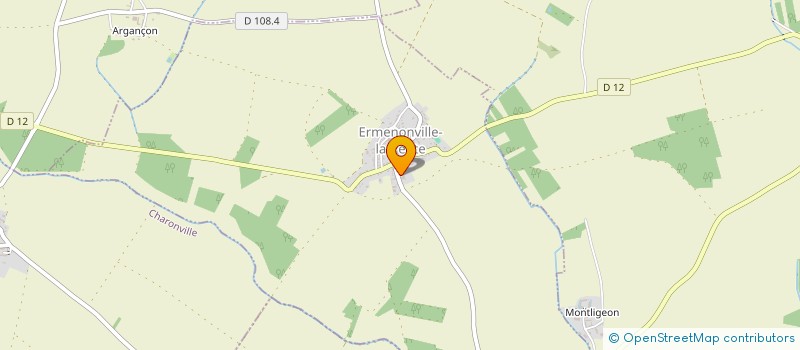 localisation de l'entreprise FLEURS DES PRES à ERMENONVILLE-LA-PETITE
