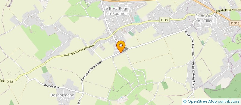 localisation de l'entreprise FLEURS DIFFUSION NORMANDE à TANNERON