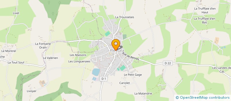 localisation de l'entreprise FLEURS DU LIE à LE MENE