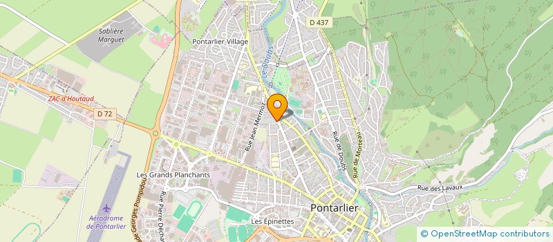 localisation de l'entreprise FLEURS DU MIDI SARL  DOUBS