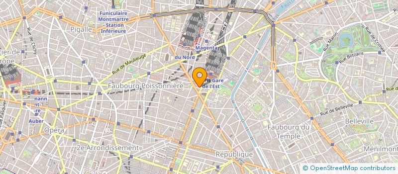 localisation de l'entreprise FLEURS DU PARADIS  PARIS