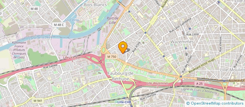 localisation de l'entreprise FLEURS ENTRE PRO à LILLE