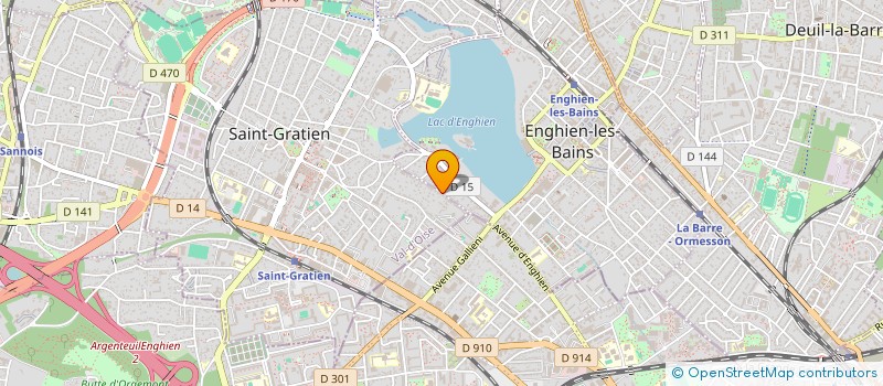 localisation de l'entreprise FLEURS ET DECO PRESTIGE  SAINT-GRATIEN