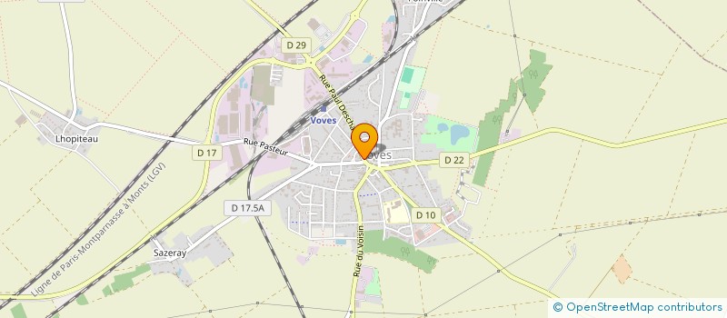 localisation de l'entreprise FLEURS ET LOIR à BOISVILLE-LA-SAINT-PERE