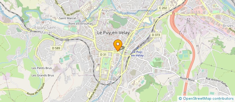 localisation de l'entreprise FLEURS ET SENS à LE PUY-EN-VELAY