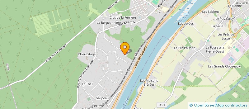 localisation de l'entreprise FLEURS ET VIE à BLOIS