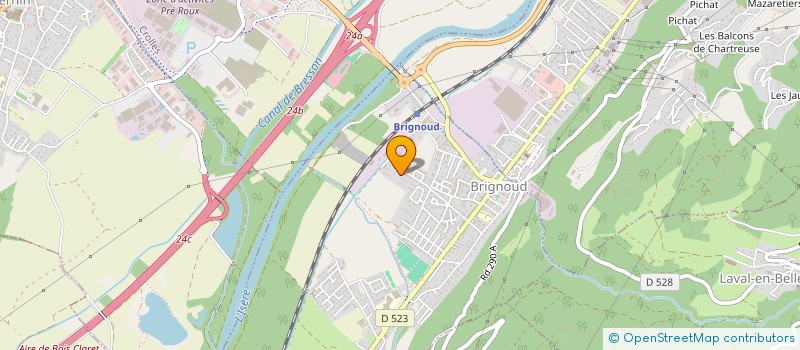 localisation de l'entreprise FLEURS ETERNELLES  VILLARD-BONNOT