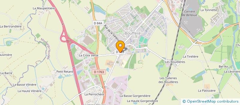 localisation de l'entreprise FLEURS PASSION'ELLE à MONTAIGU-VENDEE