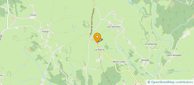 localisation de l'entreprise FLEURS POIS &CIE  LIGNY-EN-BRIONNAIS