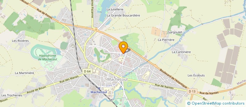 localisation de l'entreprise FLEURS RENAUD à MACHECOUL-SAINT-MEME