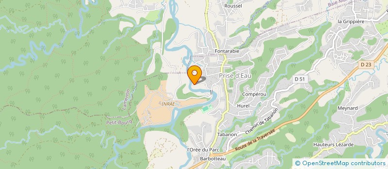 localisation de l'entreprise FLEURS TENDANCE DESIGN  PETIT-BOURG