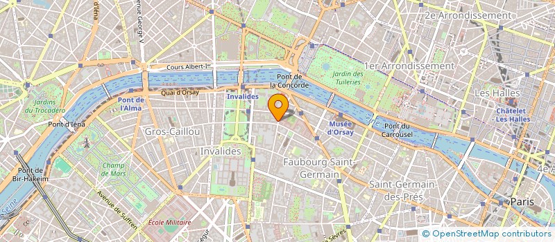 localisation de l'entreprise FLEURUS  PARIS