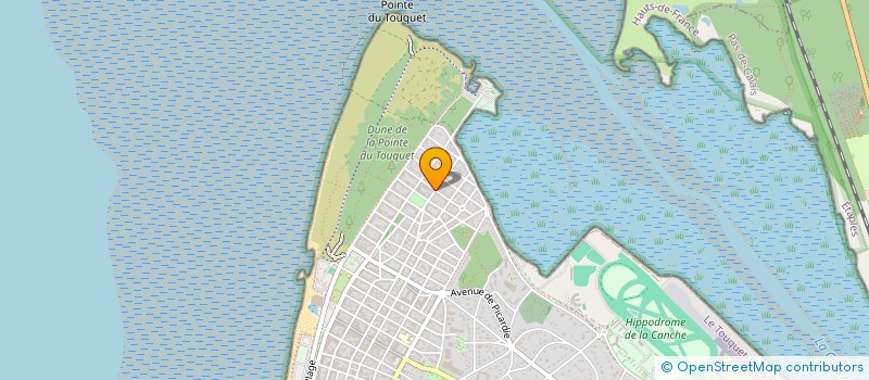 localisation de l'entreprise FLEURUS EUROPA à LE TOUQUET-PARIS-PLAGE