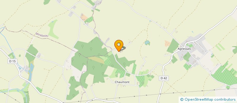 localisation de l'entreprise FLEURY  THURAGEAU