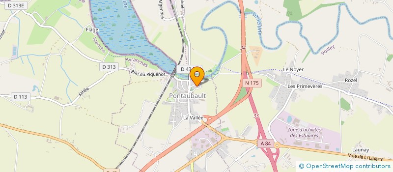 localisation de l'entreprise FLEURY  SAINT-QUENTIN-SUR-LE-HOMME