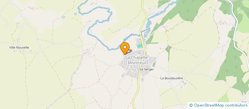 localisation de l'entreprise FLEURY  BOIVRE-LA-VALLEE