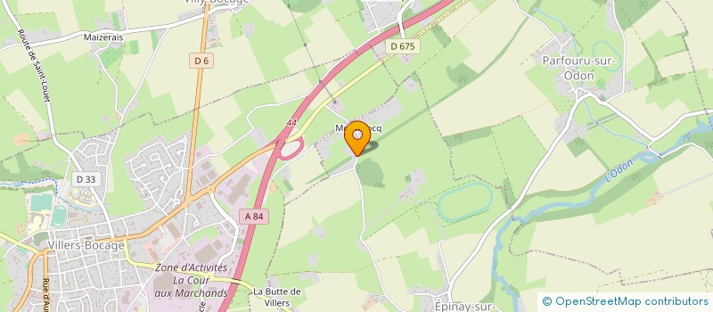 localisation de l'entreprise FLEURY CONTROLE TECHNIQUE AUTOMOBILE  FLEURY-SUR-ORNE