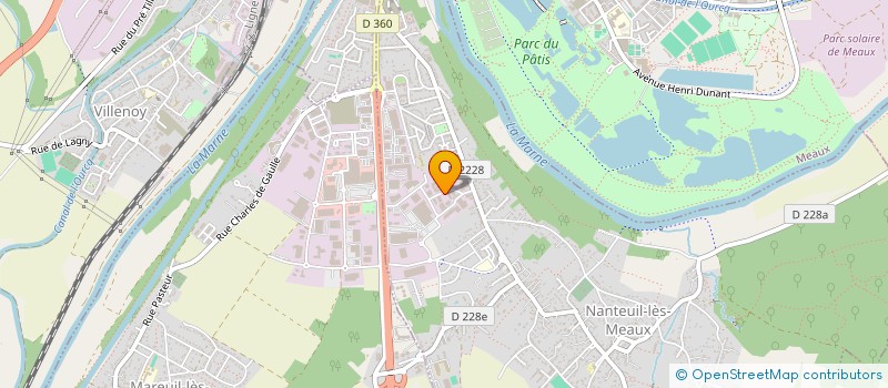 localisation de l'entreprise FLEURY DEVELOPPEMENT à MEAUX
