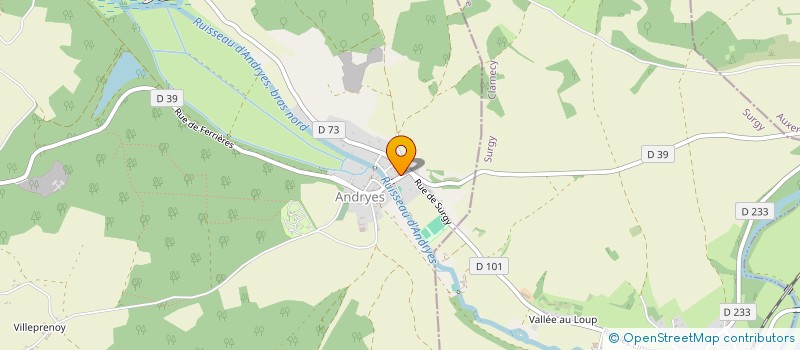 localisation de l'entreprise FLEURY DUPUIS  CRAIN