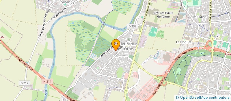 localisation de l'entreprise FLEURY SUR TROLL  FLEURY-SUR-ORNE